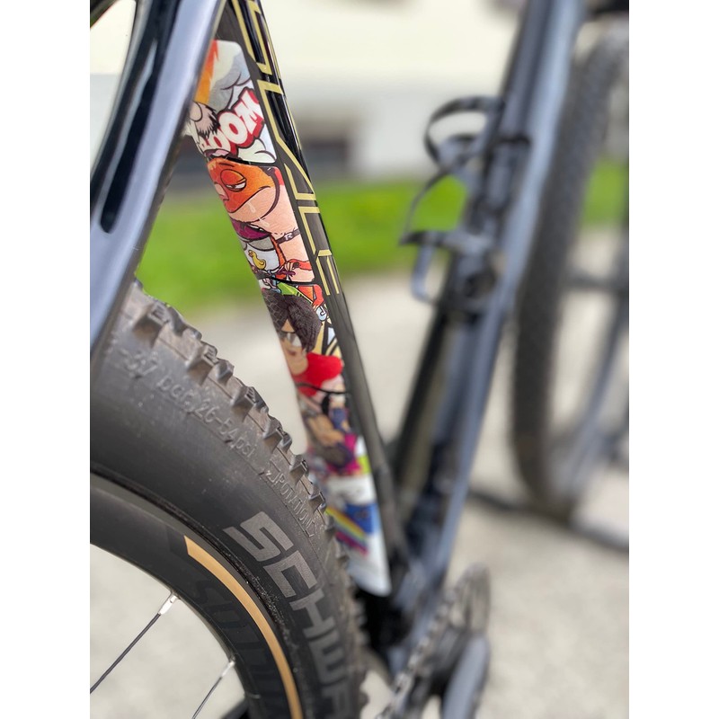 Riesel Design® - "Frame:Tape 3000" Bike Frame Protection Kit -