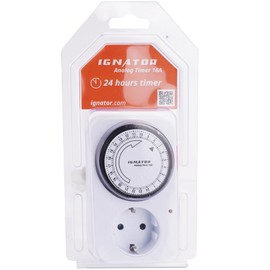 Ignator 16 A Max Analogue Timer Charging Power 3500 W - Reliable and Economical