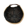 Jerague - Gorros sin bordes, ajustable, hebilla de piel, informal,