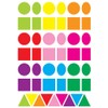 CTOP Creative hobby - Maxi sticky labels geometric colors vives