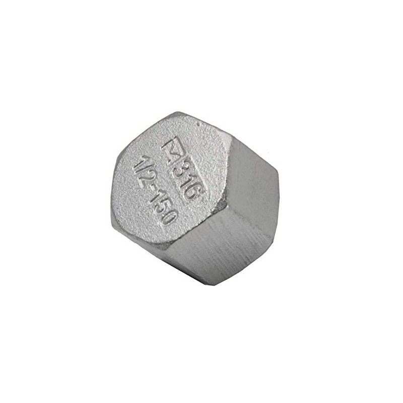 End Cap with NPT 1/2 Inch Thread, 16 Bar Material