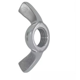 Everbilt 1/4 in.-20 Coarse Zinc Plated Steel Wing Nut (50-Pack) 800322