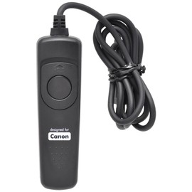 Universal Wired Remote Shutter Release for Canon D Series Cameras | Compatible with EOS Rebel, 5D, 6D, 7D Series | Easy-to-Use Camera Shutter Remote Control Cable for Canon DSLR Photography
