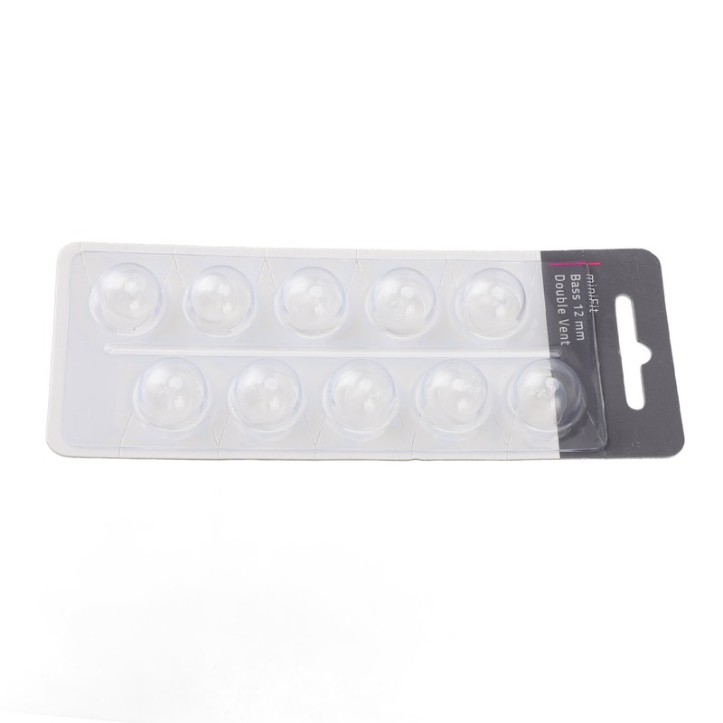 10pcs Double Vent Bass Dome Accessory Single Layer Double Vent