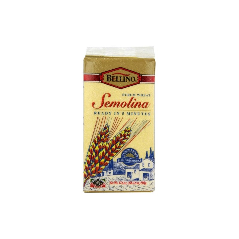 Bellino Semolina, 17.6 Ounce Packages (Pack of 12)