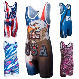 KO de implementos deportivos - lucha - equipo de EE.UU