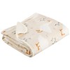 Breling Silly Goose Muslin Baby Blankets for Girls Boys, 100%
