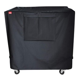 BroilPro Accessories Waterproof 80 Qt Rolling Cooler Cart Cover Fits Most Patio Ice Chest Party Cooler Upto 34L x 20W x 32H inch