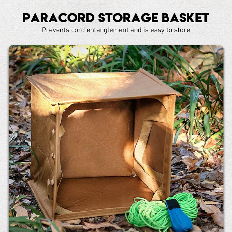 Arborist Throw Line Storage Cube, 33l Large Capacity Oxford Cloth