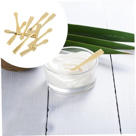 Baluue 11sets Facial Cream Spoons Reusable Beauty Scoop for Eye Cream Travel Companion for Cosmetics 10pcs*11