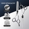 FOGOSP 6" Professional Hair Cutting Scissors Set Japan 440C Stainless
