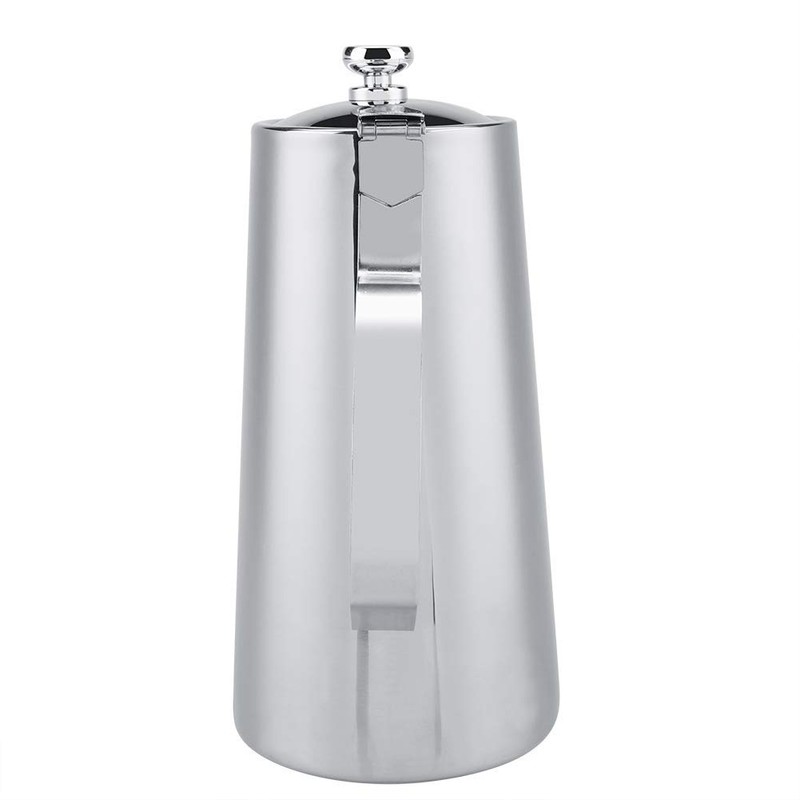 Yosoo Cafetera Elegante Acero Inoxidable 2L Espesante Tetera Cafetera Hervidor