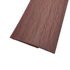 Red Oak, Laminate to Tile Threshold Bar, PVC Transition Profile, Self-Sticking Vinyl Edge Trim for Floor Gap, Carpet to Floor Seam Joining Strip