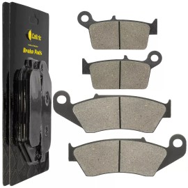 Celox Front Rear Brake Pads for Yamaha YZ250 Competition 250 1998 1999 2000 2001 2002