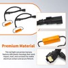 Foruly 2Pcs Tail Light Conversion Harness, LED Taillight Conversion Harness