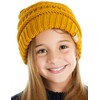Funky Junque Kids Large Beanie - Mustard