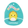 Squishmallows Original Peluche de 19 cm Lancaster le Tricératops Jaune