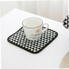 LIFKOME 5pcs Adjustable Cotton Canvas Apron Set Pockets for Kitchen