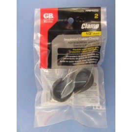 Gardner Bender Insulated Cable Clamp (P Clamp) 1/2"  Package of 2 #PPR-1550  NEW