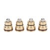 4Pcs Joystick Button Hydraulic Controller Accessory Set Kit for Caterpillar