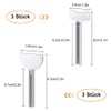 Tube Squeezer, Pack of 6, Stainless Steel Toothpaste Tube Press