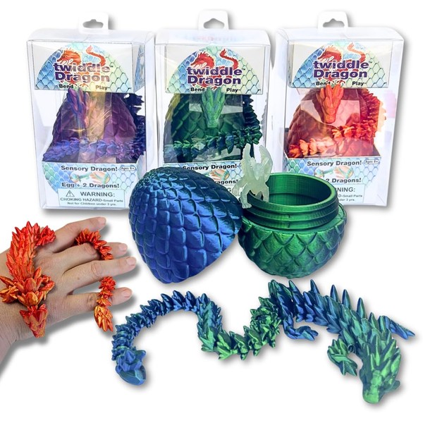 Twiddle Dragon Egg, Fidget Toys Collection - Premium Twiddle Toys