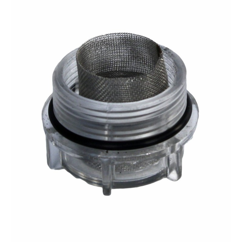 Erie Tools Aluminum Water Inlet Filter with Stainless Steel Screen