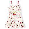 Gymboree,Girls,and Toddler Sleeveless Dresses,3 Years,White Cherries