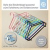 Bieco Children's Coat Hangers, Plain Colours, Packs of 8/16/32