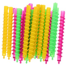 FRCOLOR 100pcs Spiral Perm Bar Perm Kit Hair Perms for Women Curl Rods Perm Rod Spiral Hair Curlers Rods Hair Rods for Curls Spiral Curlers Curling Rods
