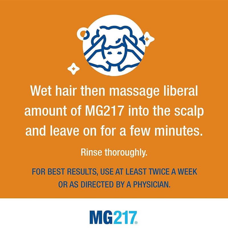 MG217 Dandruff 3% Coal Tar Dandruff Shampoo, Controls Flaking &