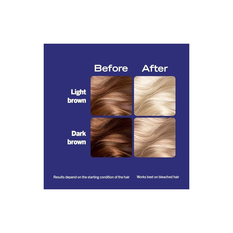 Schwarzkopf LIVE Intense Bleach 00H Hair Lightener Highlight Kit, Highlights