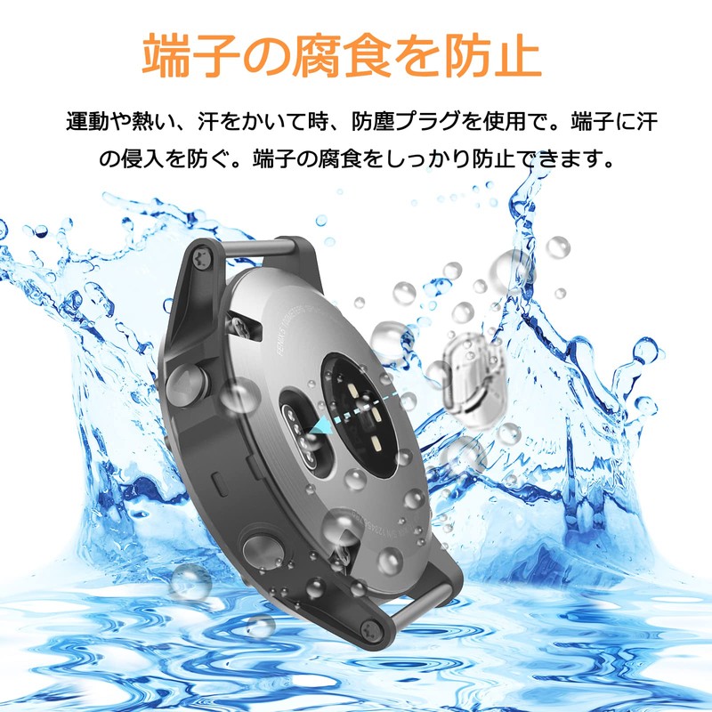 Miimall [Clear Design Dustproof Plug] Garmin Compatible Dustproof Plug Garmin