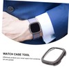 OSALADI Smart Watch Case Protective Shell Diamond Plating Full Coverage
