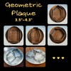 Auktosmn Large Plaque Cookie Cutter Set-10 Piece-4.0 Inch-Diswasher Safe-Frame Cookie