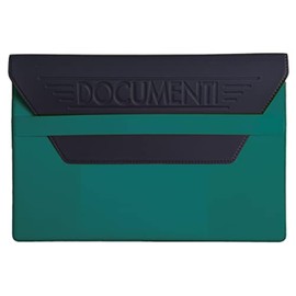Document Bag for Car Motorcycle Made of Tam with Flap (Dark Green)
