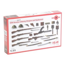 ICM 35672 – 1/35 WW I Russian Infantry Weapons and Accessories