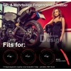 BIKE-label 700512 Wheel Rim Sticker Metallic Gold 9 mm GP