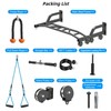 SELEWARE 48'' Heavy Duty Pull Up Bar Wall Mount Multi-function