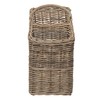 KOUBOO Rattan Kobo Stair Step Basket with Folding Handle, Collect,