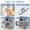 Fridge Locks with Self Adhesive, Refrigerator Latch for Kids, Toddlers