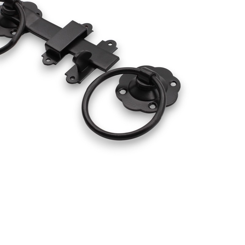 Garden Gate Accessories Metal Fixing Latch T Hinges Spring Closer