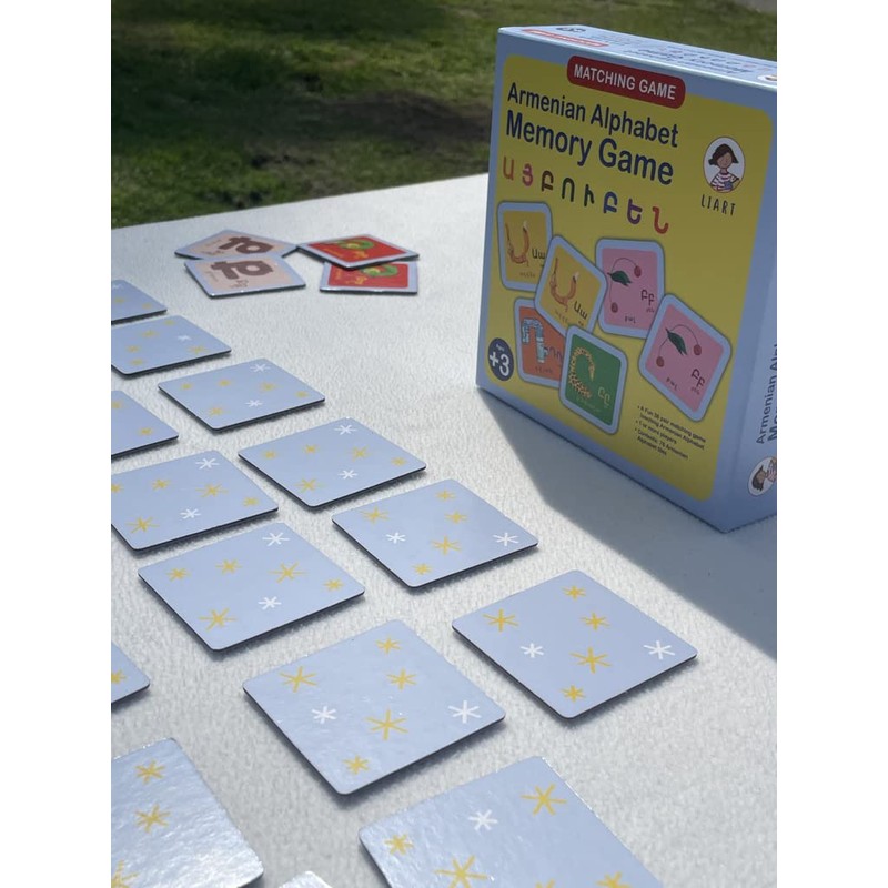 Armenian Alphabet Memory Game