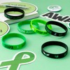 WATINC Mental Health Awareness Silicone Wristbands Set, Mental Health Hope