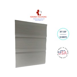 Tapestry Green Tissue Paper Squares, Bulk 24 Sheets, Premium Gift Wrap and Art Supplies for Birthdays, Holidays, or Presents by Feronia packaging, Large 20 Inch x 30 Inch