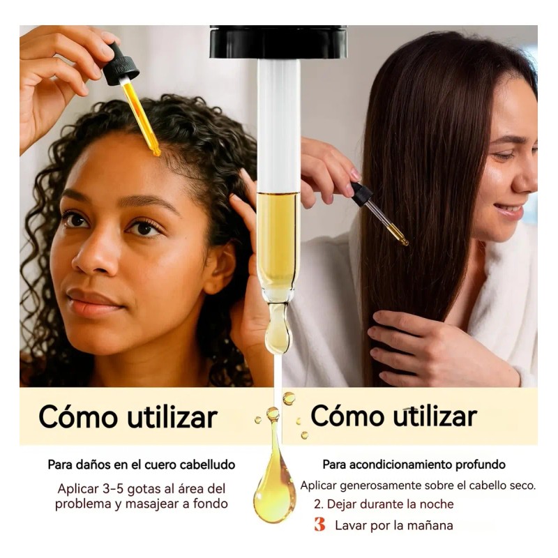 Aceite De Batana Orgánico Natural Crecimiento Del Cabello