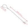 DGBRSM 2-Pack Adjustable Gate Latch - Stainless Steel Cable Pull