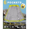33,000ft Men's Windproof Lightweight Golf Vest Outerwear with Pockets, Softshell