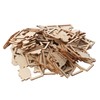 100pcs Wooden Cartoon Animal Photo Frame Decorative Hand Painting Photo