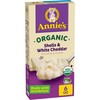 Annie's Organic Shells and White Cheddar, Made with Real Cheese,